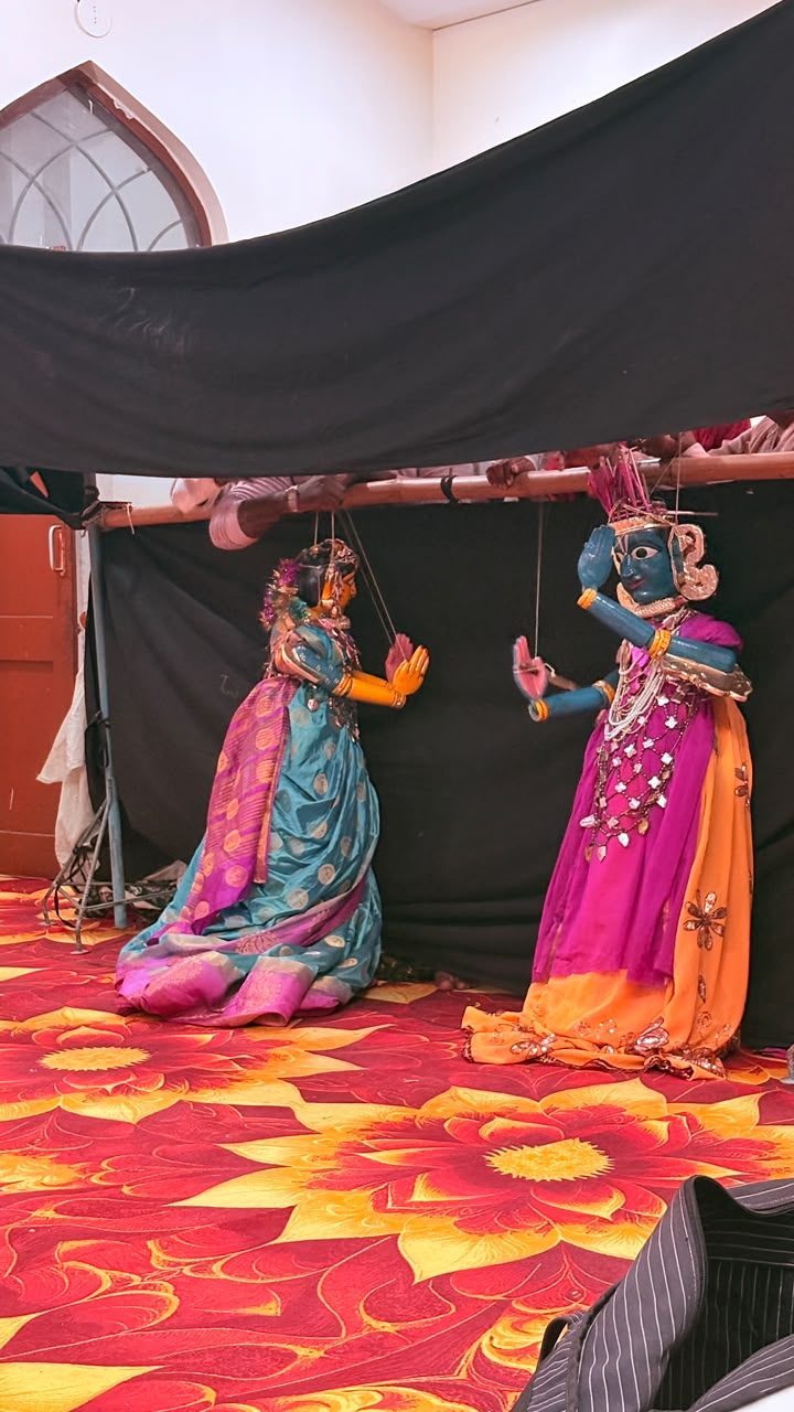 Bommalata puppets at Rasa Kootami